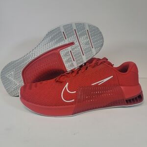Nike Men's Metcon 9 University Red Workout Training Shoes 11.5 Size New Sneakers